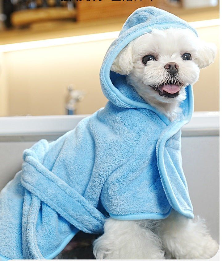 Pet Bathrobe Fast Drying Towel
